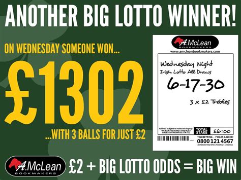 william hill irish lotto results 3 draws wednesday|Iba pa.